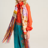 Pañuelo aloe flecos multi