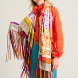 Pañuelo aloe flecos multi