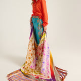 Pañuelo aloe flecos multi