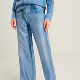 Pantalon aloe vaquero seda