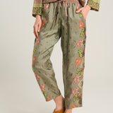 Pantalón aloe spring verde