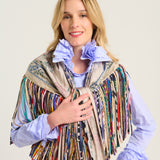 Pañuelo aloeuw fleco seda estampado