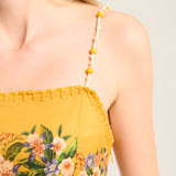 Vestido stripes sand