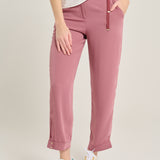Herno Dark Pink Pants