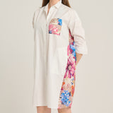 Floral cotton dress