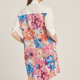Floral cotton dress