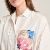 Floral cotton dress