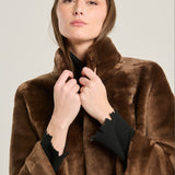 Chaquetón Sara Merino Jazmín Caravaggio
