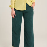 Pantalón pana esmerlado