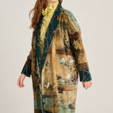 chaqueta revenge dox estampado oriental