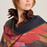 Poncho pancake plumas