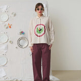 Camisa greta mastic