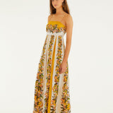 Sand Striped Dress