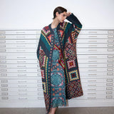 Kaftán pancake cuadros granny