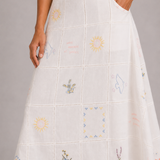 Camisa giada blanc