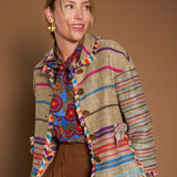 Sand Striped Jacket