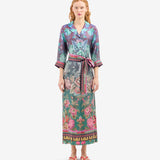 Vestido aloe cretona