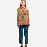 Camisa aloe multicolor