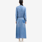 Falda aloe vaquera seda