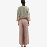 بنطلون بنقشة الصبار والبيزلي