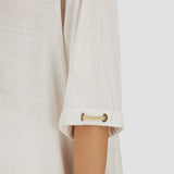 Camisa blanca lino