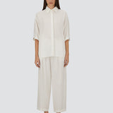 Camisa blanca lino