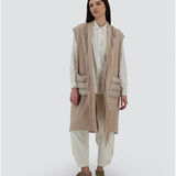 Chaleco paño chantilly