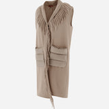 Chaleco paño chantilly