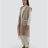 Chaleco paño chantilly