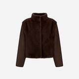 Chaqueta Ecofur fondente RESORT