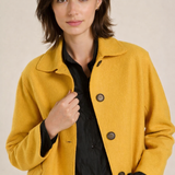 معطف من قماش البولينتا