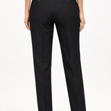 بنطال أسود مستقيم