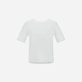 White T-Shirt with Hook