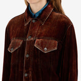 Chaqueta kanpur/s terciopelo cobre