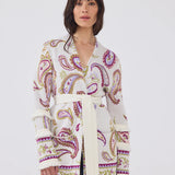 Cardigan jude jacquard cream