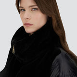 Abrigo corto eco negro