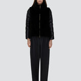 Abrigo corto eco negro