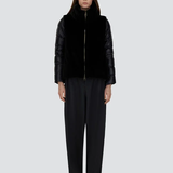 Abrigo corto eco negro