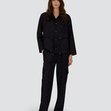 PANTALÓN CARGO NEGRO