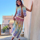 Chaleco princesse pastels