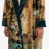 chaqueta revenge dox estampado oriental