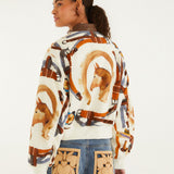 Bomber equestrian scarf