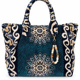 Bolso shopping blu multi