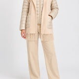 Abrigo Flecos woven Chantilly