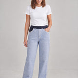 Pantalón punto jean laurance