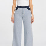 Pantalón punto jean laurance