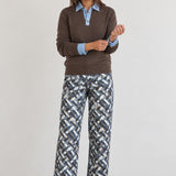 Pantalón berry pix felpa rinse