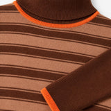 Joanna Sweater brw/coffee/orange