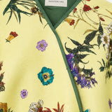 Yellow Floral Orion Mantella Poncho