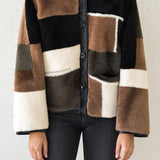 Chaqueta cordero  Patchwork